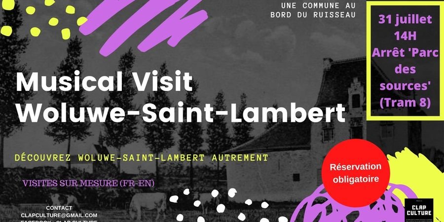 image - Musical Visit Woluwe-Saint-Lambert : découvrez la commune en musique !