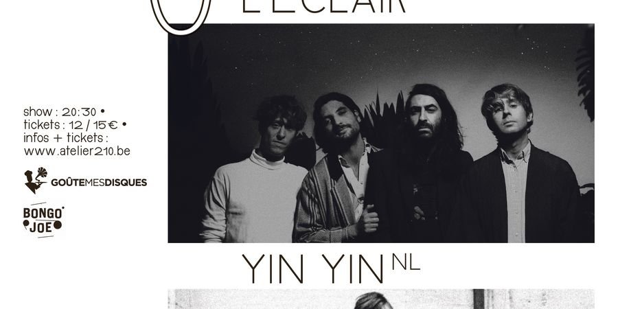 image - L’éclair (CH) + YinYin (NL) + Under the Reefs Orchestra (BE)