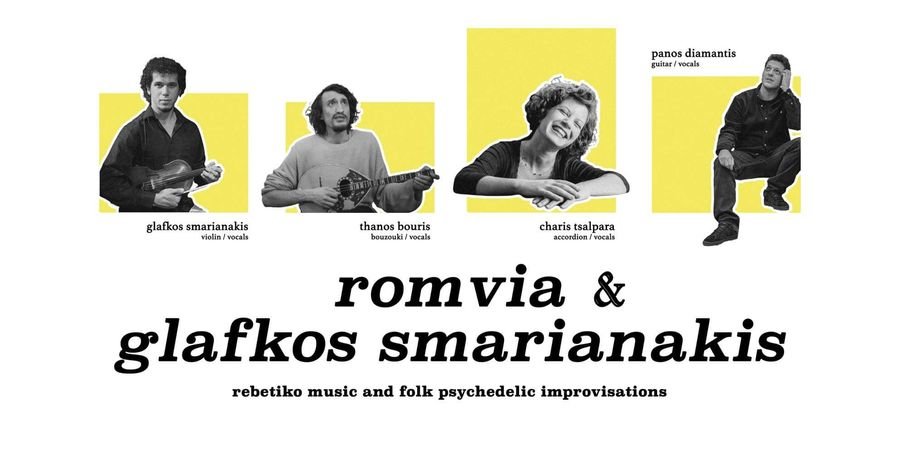 image - Romvia from Greece & Glafkos Smarianakis, Rebetiko & traditional