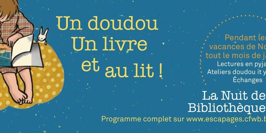 image - La Nuit des Bibliothèques - Atelier Doudou it yourself