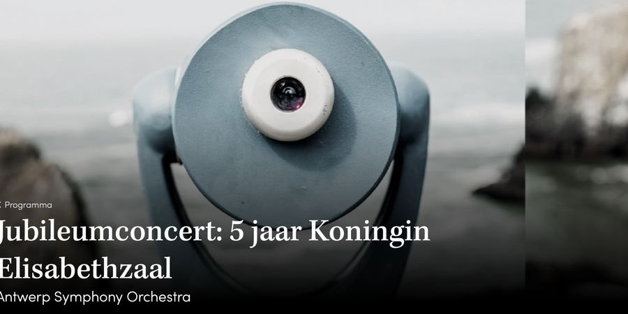 image - Jubileumconcert: 5 jaar Koningin Elisabethzaal Antwerp Symphony Orchestra