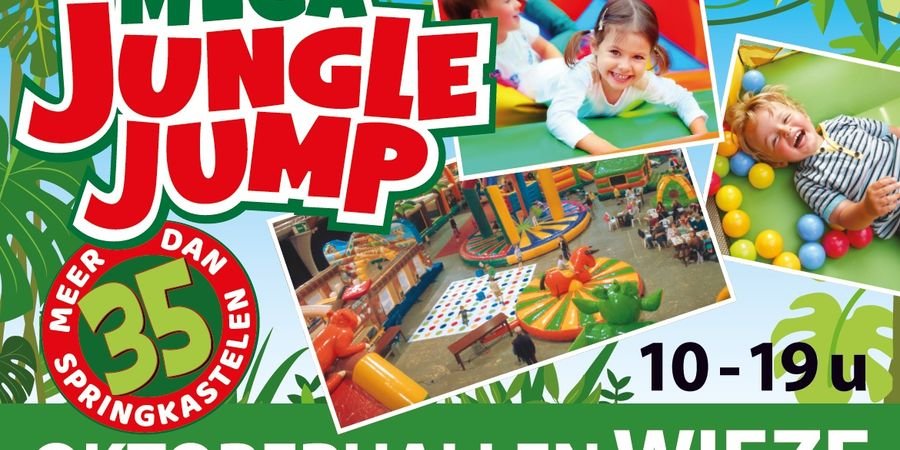 image - Mega Jungle Jump Event met meer dan 4.000 m² springplezier!