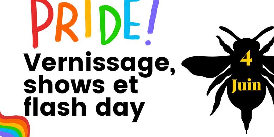 image - Pride/queer : Vernissage, shows et flash day