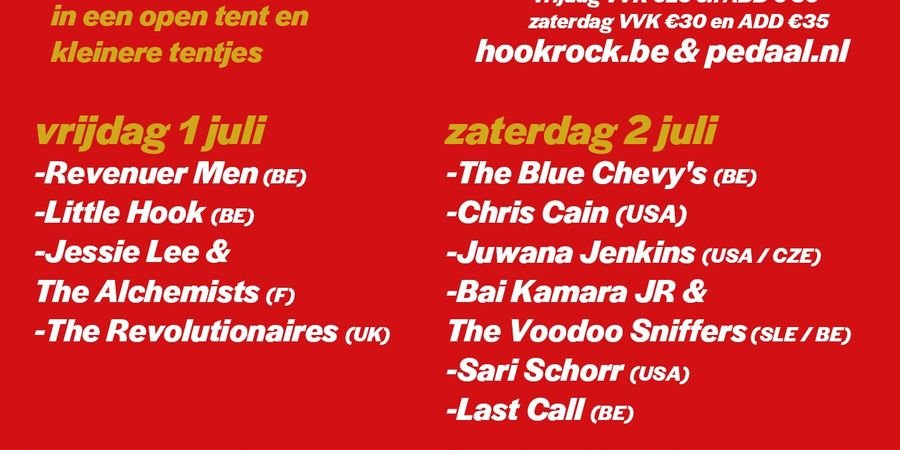 image - Hookrock festival Diepenbeek 2022