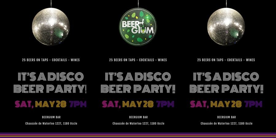 image - It's a disco Beer Party