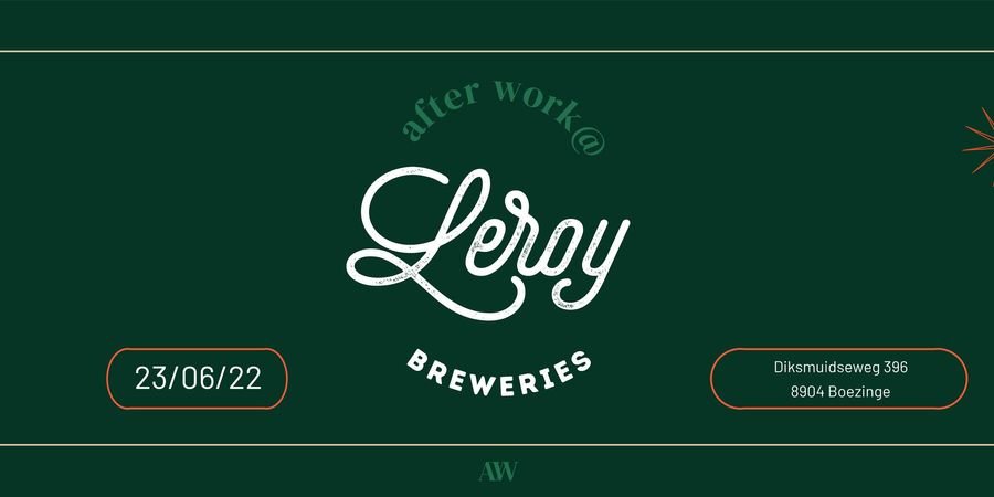 image - Afterwork @ Leroy Breweries