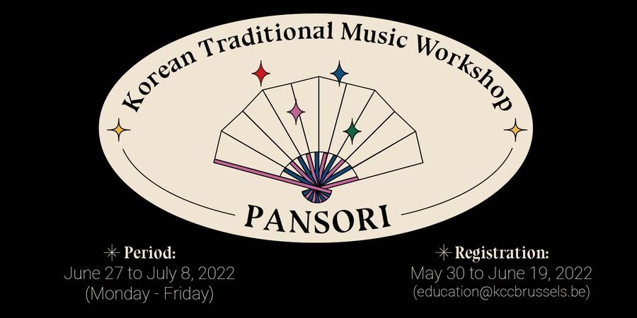 image - Atelier de musique traditionnelle coréenne 2022 - Pansori