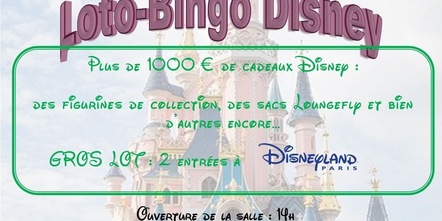 image - 2ème Loto Bingo Disney