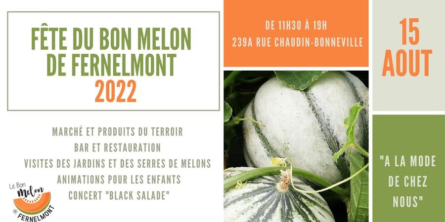 image - 3ème Fête du Bon Melon de Fernelmont 