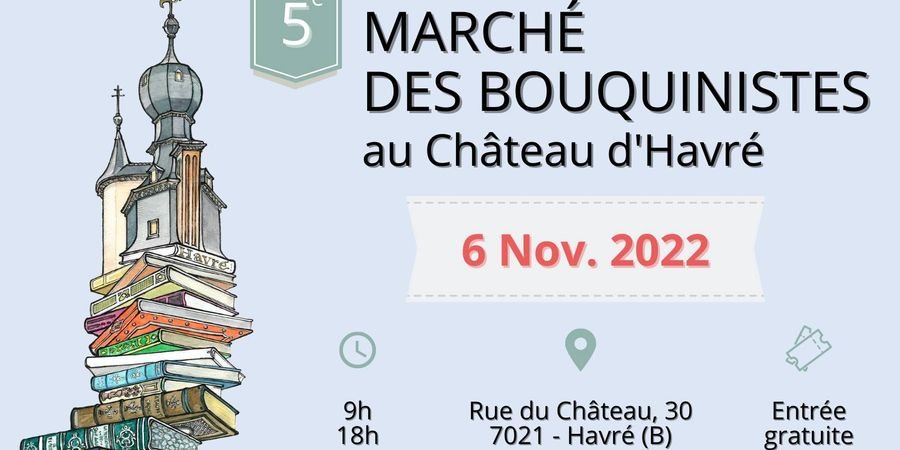 image - Marché des Bouquinistes au Château d'Havré