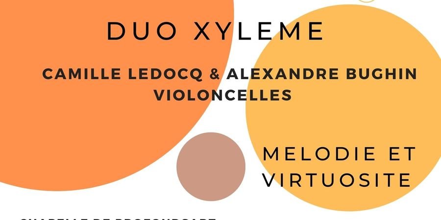 image - Mélodie et virtuosité - Duo Xylème (Camille Ledocq et Alexandre Bughin)