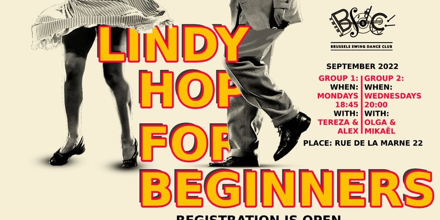 image - Lindy Hop - beginner weekly dance lessons