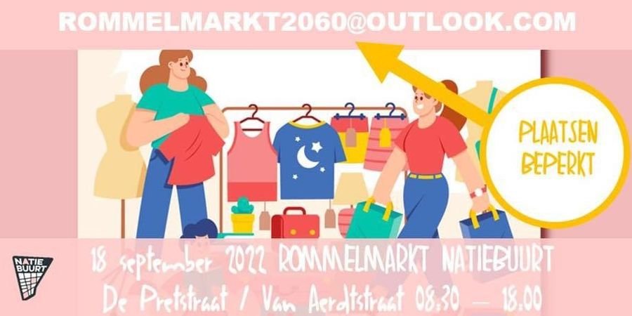 image - Rommelmarkt Natiebuurt 2060