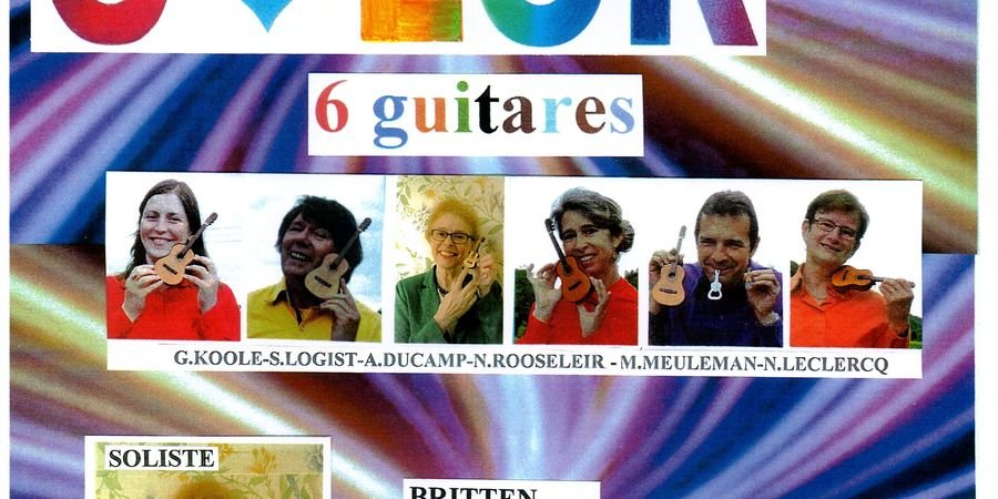 image - Color 6 guitares