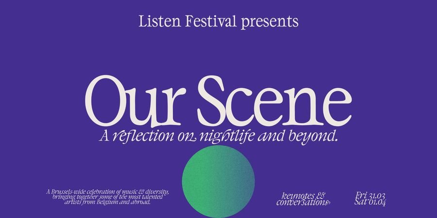 image - Listen Festival presents Our Scene