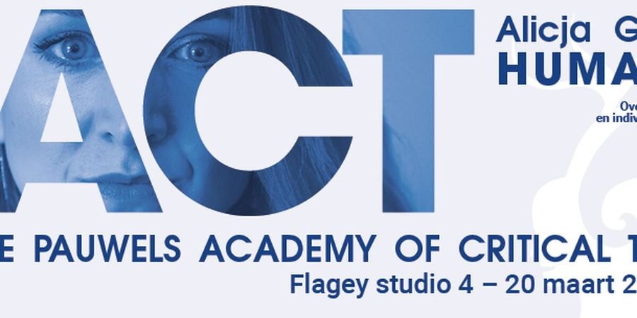 image - Launch Caroline Pauwels Academy of Critical Thinking (PACT)
