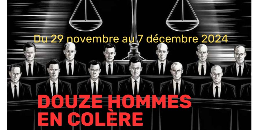 image - Douze hommes en colère par l'UDP Théâtre