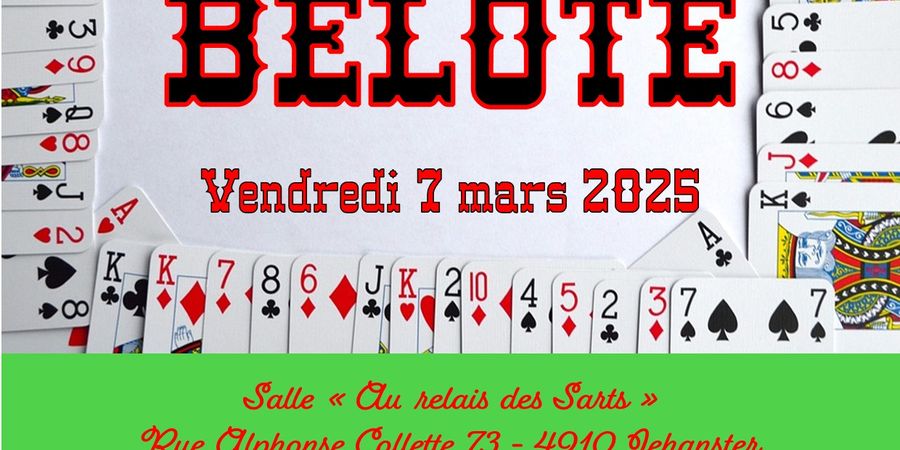 image - Concours belote SPA Verviers