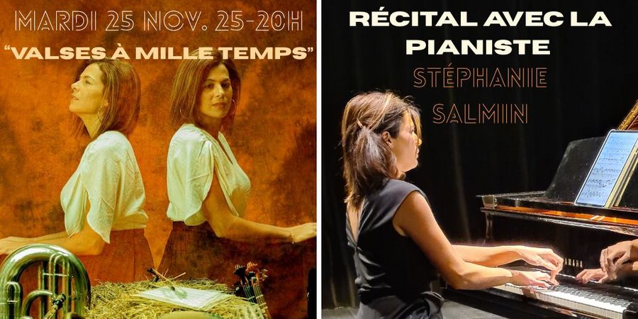 image - Récital de piano avec Stéphanie Salmin