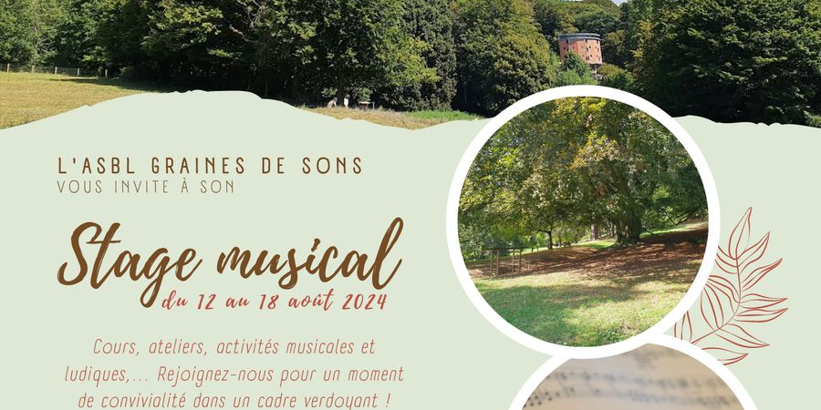 image - Stage musical d'été