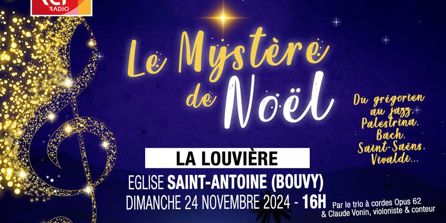 image - Concert : Le mystère de Noël - La Louvière