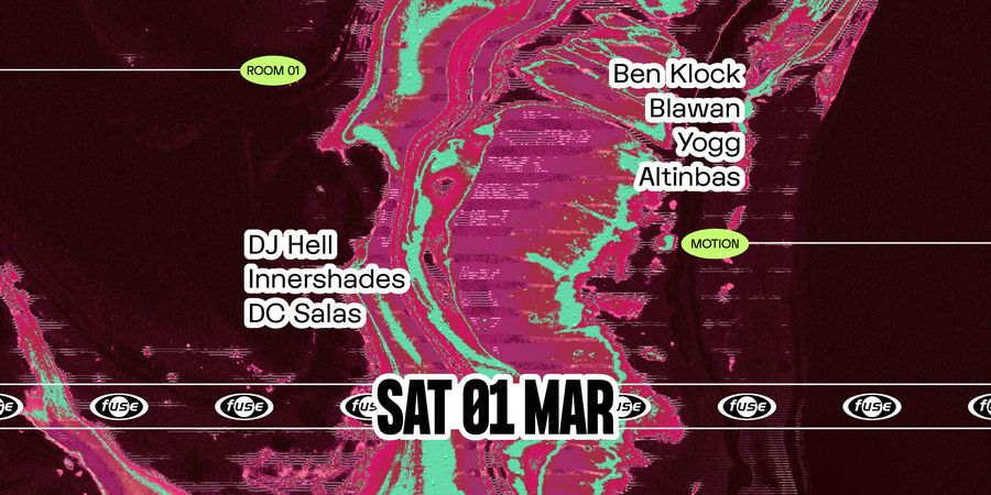 image - Fuse presents: Ben Klock, Blawan & DJ Hell