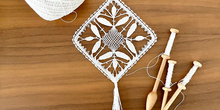 image - Atelier dentelle aux fuseaux