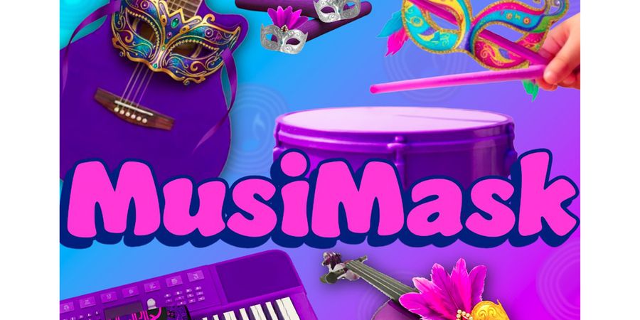 image - MusiMask - Stage de musique (4 à 9 ans)