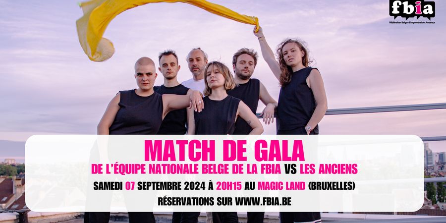 image - FBIA - Match de Gala : équipe nationale belge de la FBIA VS Anciens de la FBIA