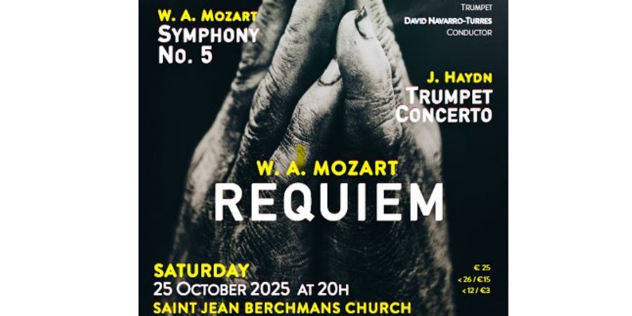 image - Mozart Requiem by the Brussels Philharmonic Orchestra & more