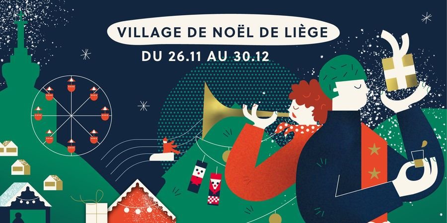 image - Village de Noël de Liège 2021