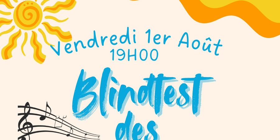 image - Blind Test de la Moisson et Crazy Run