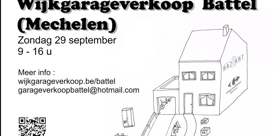 image - Wijkgarageverkoop Battel September '24