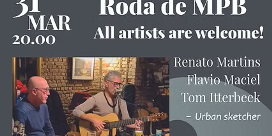 image - Roda de musique brésilienne, tous les dessinateurs sont les bienvenus!