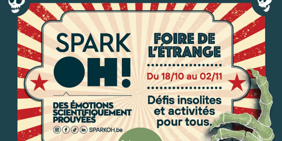 image - Pour Halloween, SPARKOH! vous invite à sa foire de l’étrange !
