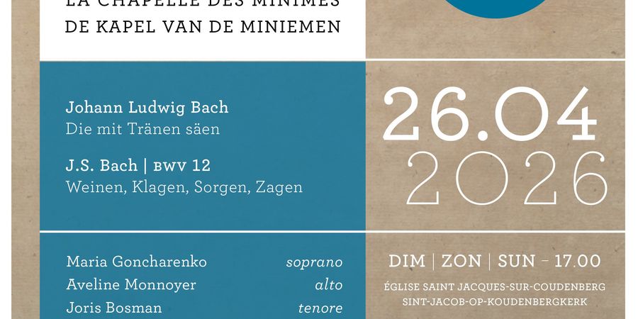 image - Concert de Bach - La Chapelle des Minimes