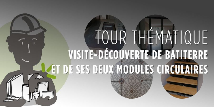 image - Visite-découverte de BatiTerre et de ses deux modules circulaires