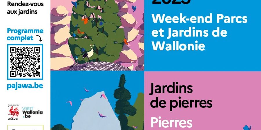 image - Atelier galets, expo pierres et visite de la Roseraie