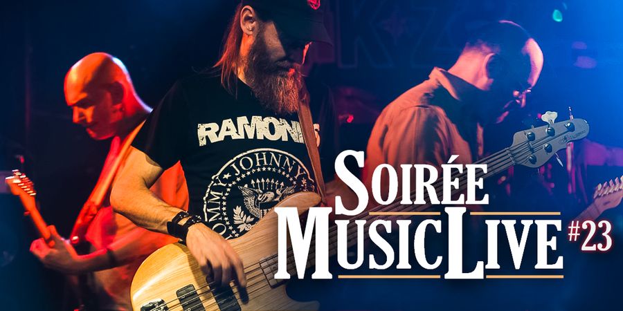 image - Soirée Music Live #23 - Goth punk rock - Sandmen & Les Slaches