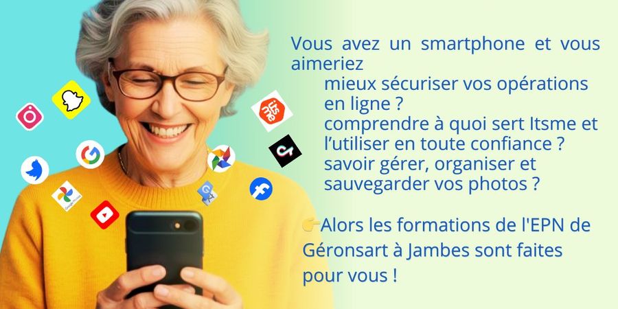 image - Ateliers Smartphone pour Seniors