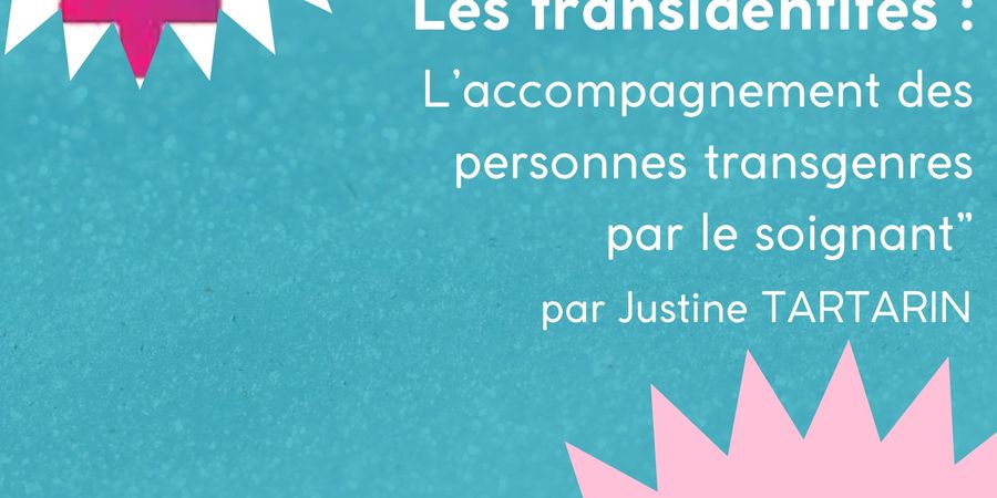 image - Les transidentités : l'accompagnement des personnes transgenres par le soignant.