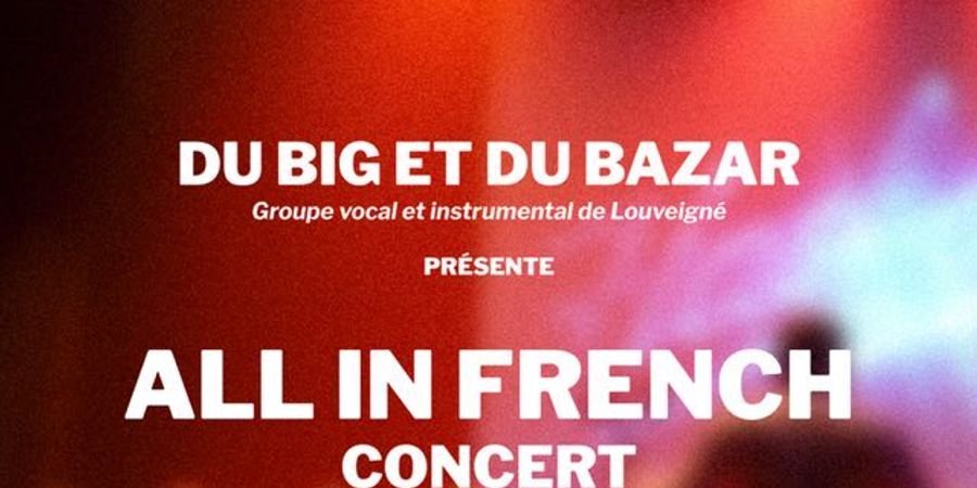 image - Du Big et du Bazar chante All in french !