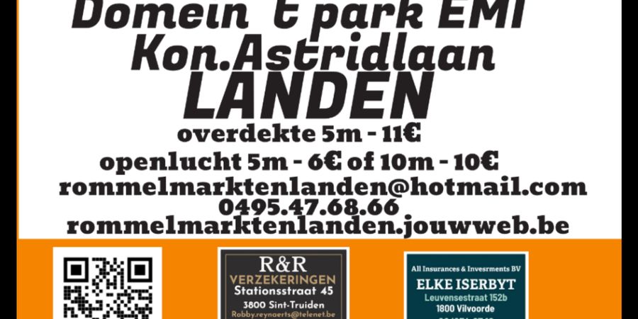 image - Rommelmarkt domein 't park EMI Landen